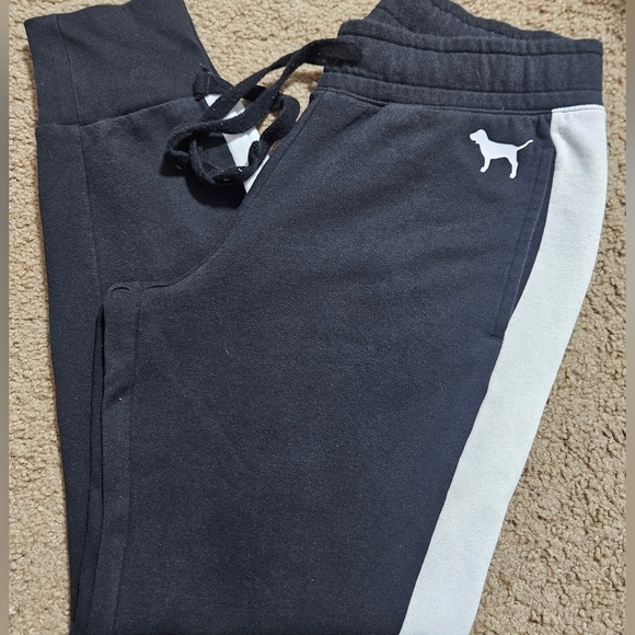 PINK VS Activewear Logo Pocket Sweatpants/Joggers - Picture 2 of 6